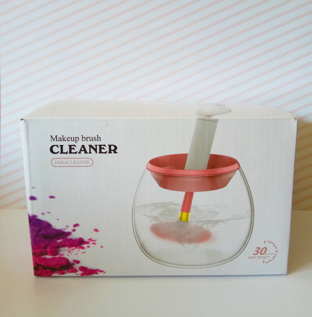 Limpiador de brochas de maquillaje
