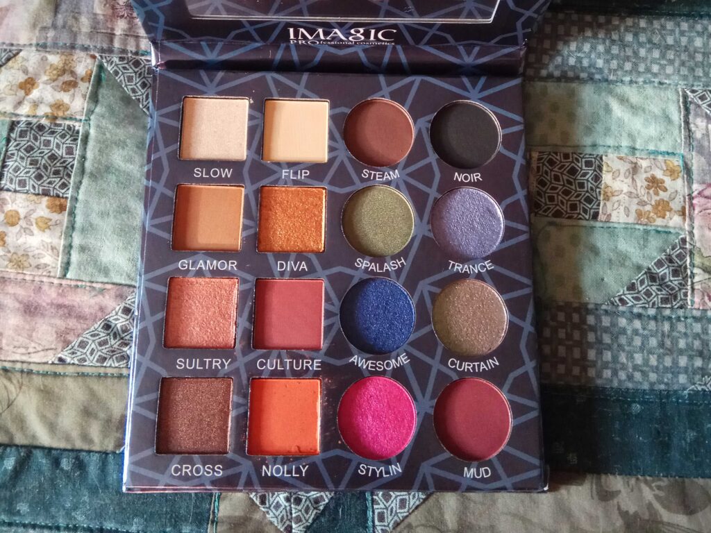 Imagic - Paleta azul de sombras abierta