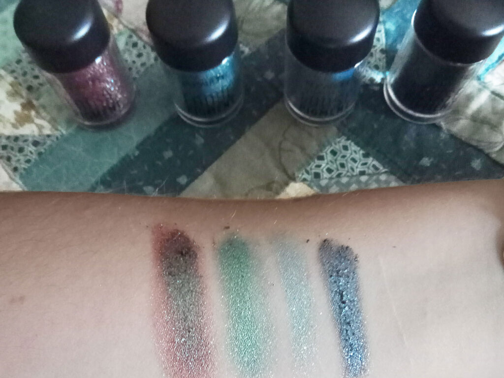 Focallure - Pigmentos swatches