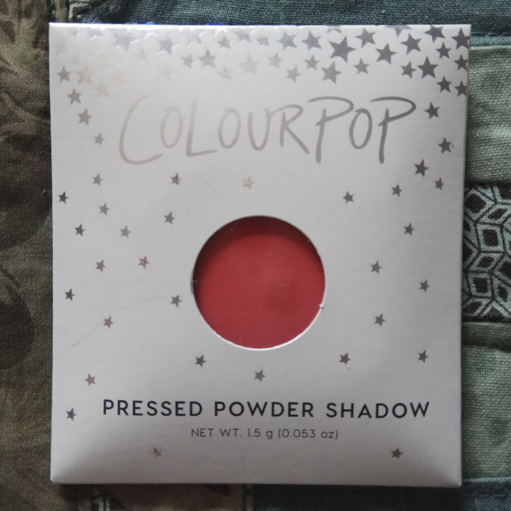 Colourpop eyeshadow making moves