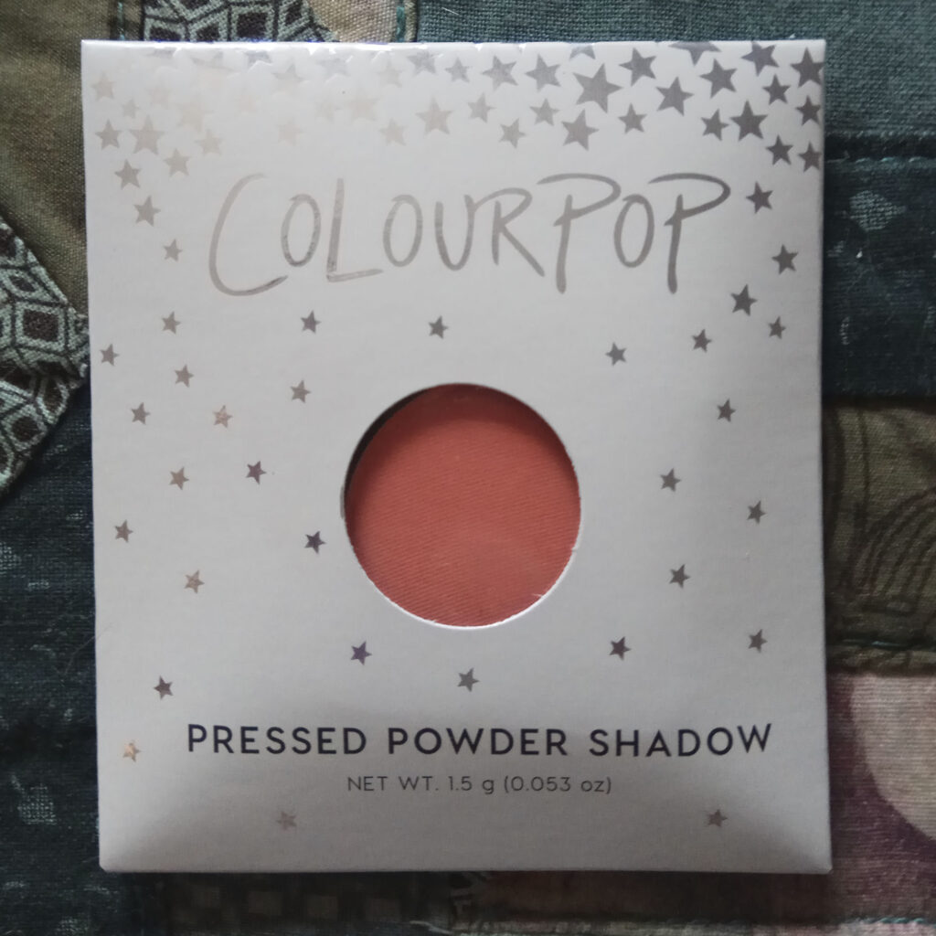 Colourpop eyeshadow wait for it