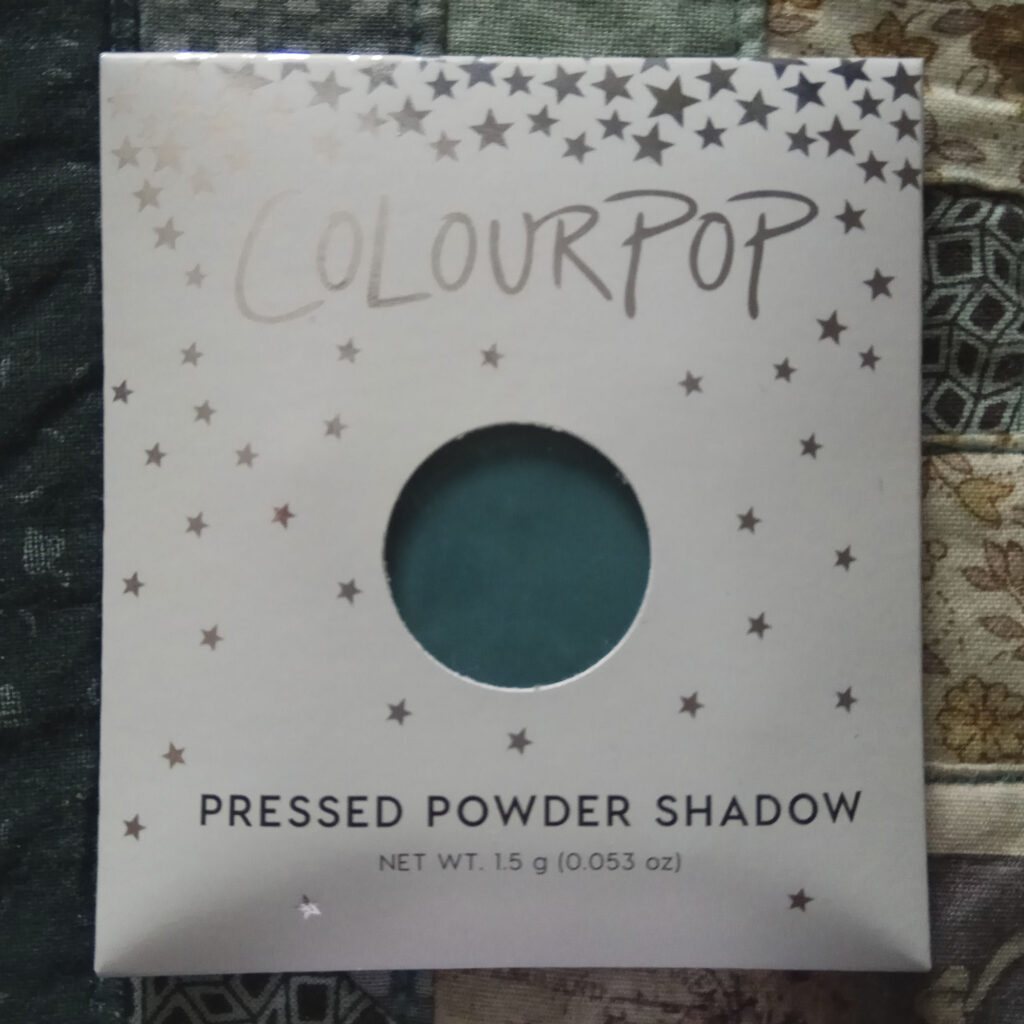 Colourpop eyeshadow formation