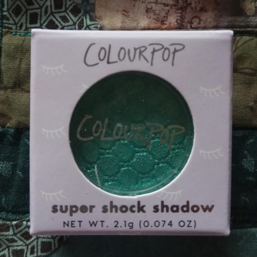 Colourpop super shock shadow banan diquiri