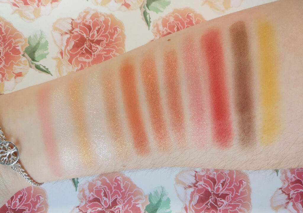 Focallure - Burning swatches