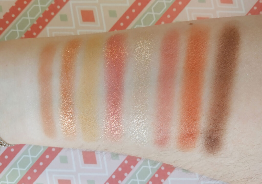 Focallure - Color the life (mini orange) swatches