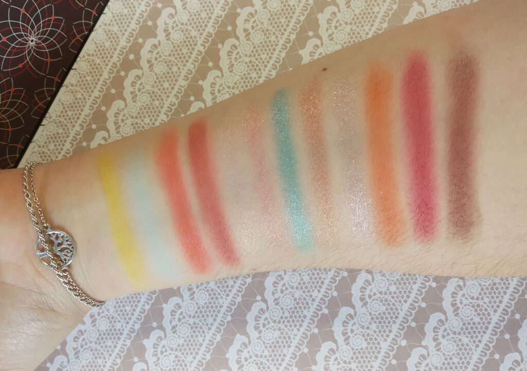 Focallure - So hot swatches