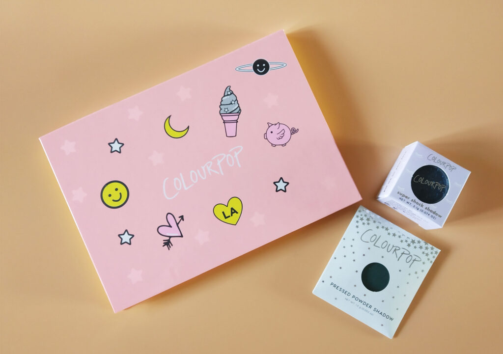 Colourpop - BYOP paleta y super shock shadow