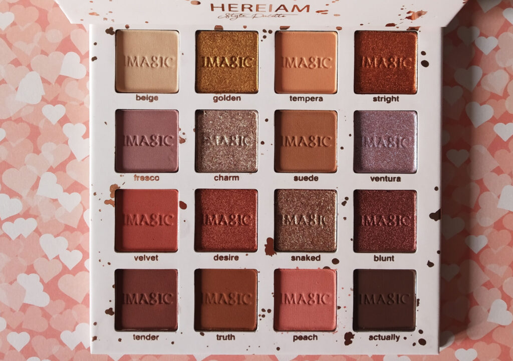 Imagic - Paleta rosa de sombras abierta
