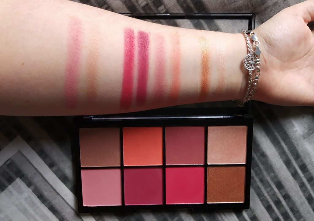 Technic - Paleta de Coloretes Jungle Fever swatches