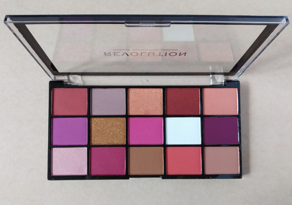 Makeup Revolution - Paleta Reloaded red alert