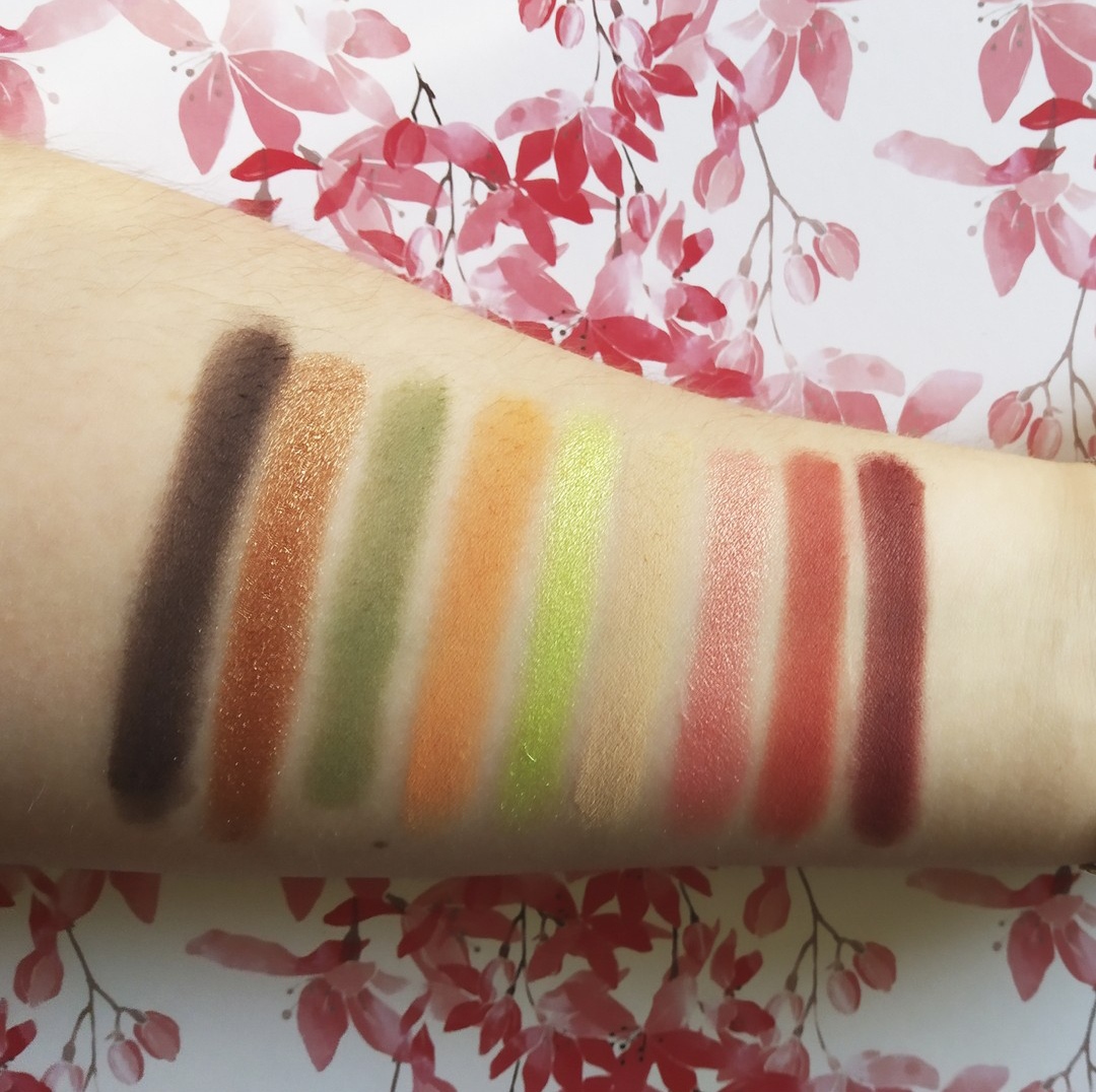 Lethal Cosmetics - Sombras de ojos swatches