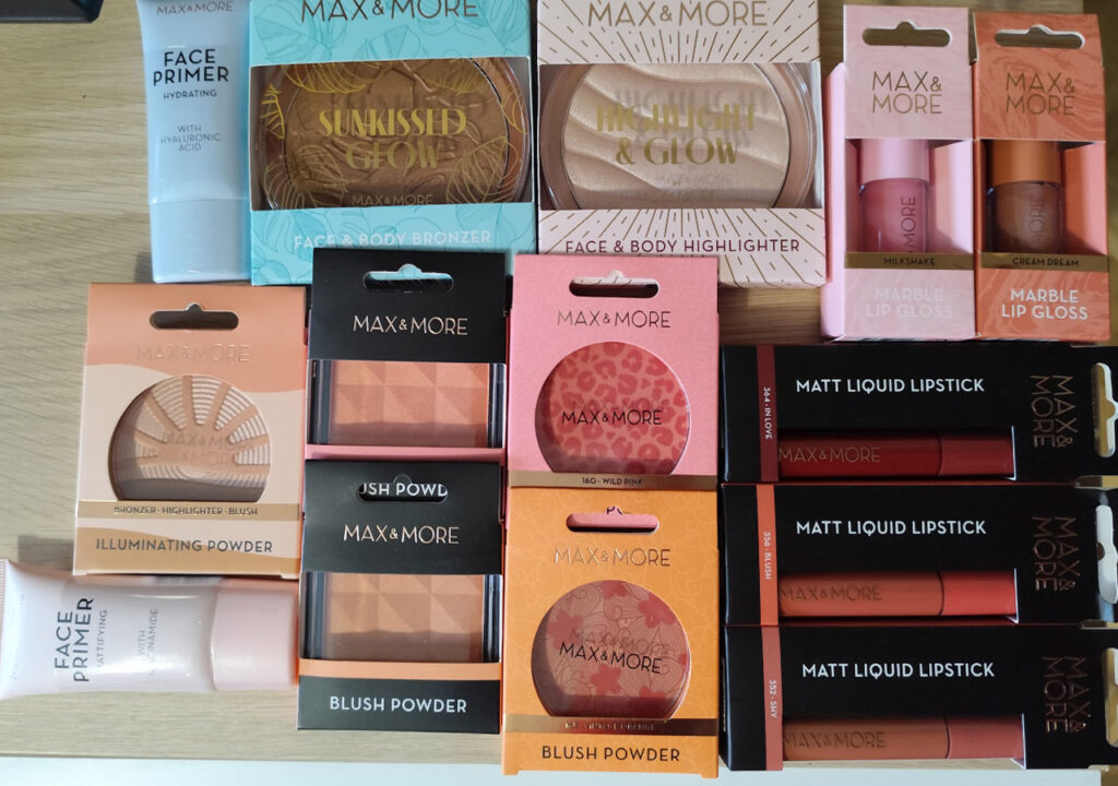 Max and more productos