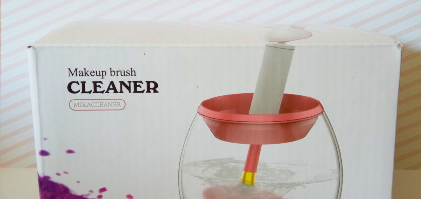 Limpiador de brochas de maquillaje