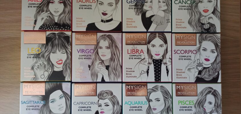 Makeup Revolution – Paletas de sombras My Sign zodiaco
