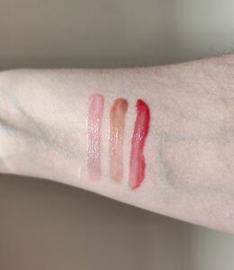 Max and more Marble Lip Gloss swatches