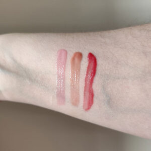 Max and more Marble Lip Gloss swatches