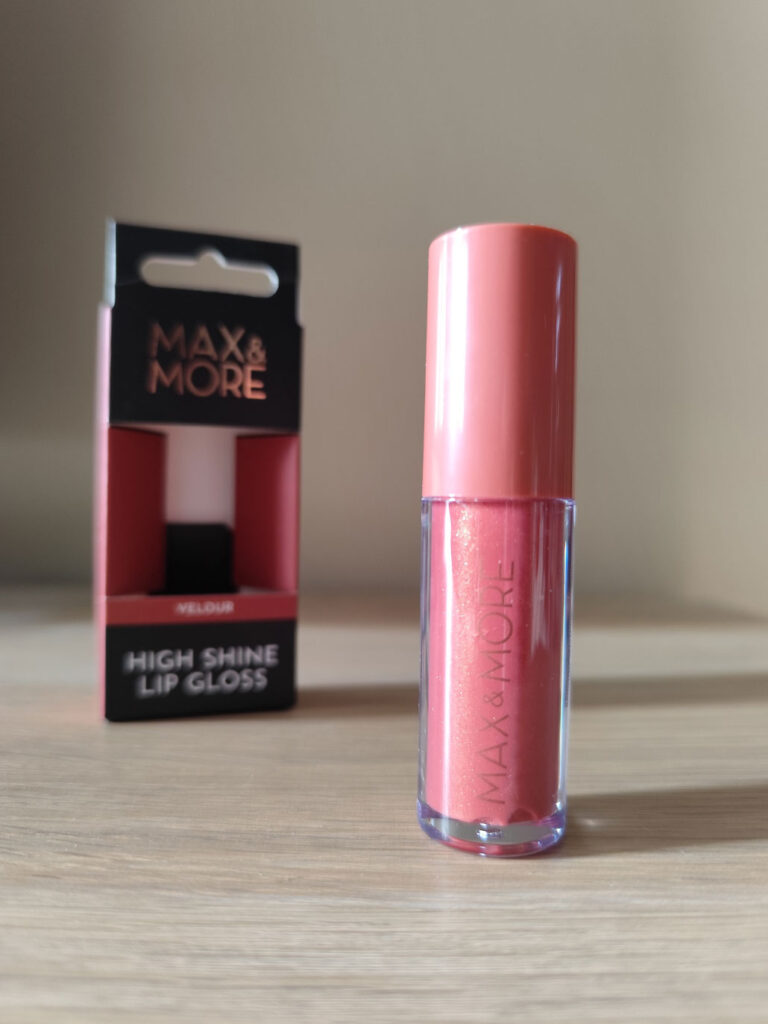 Action maquillaje Max and More 2025 gloss brilli 371 Velour