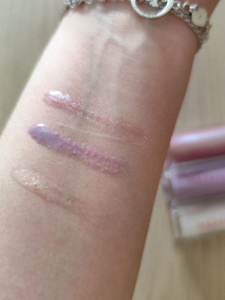 Max and More - Lip Topper Trio Set Glosses swatches