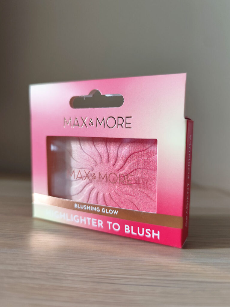 Max and More - Haul maquillaje Action colorete iluminador Blushing Glow