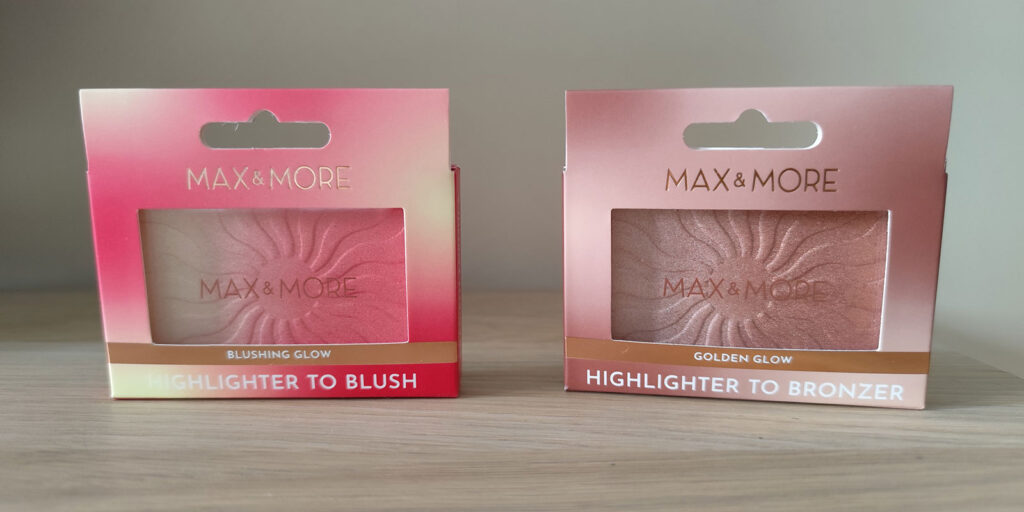 Max and More - Haul maquillaje Action iluminador en polvo tipo colorete y bronceador