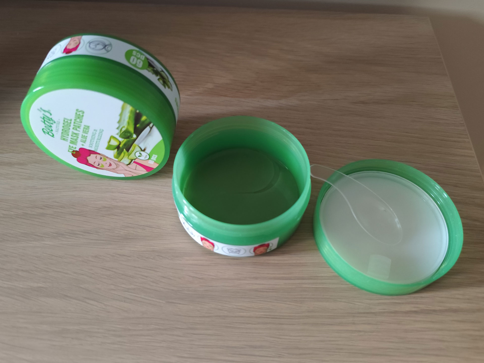Bettys - Parches para ojeras con Aloe Vera