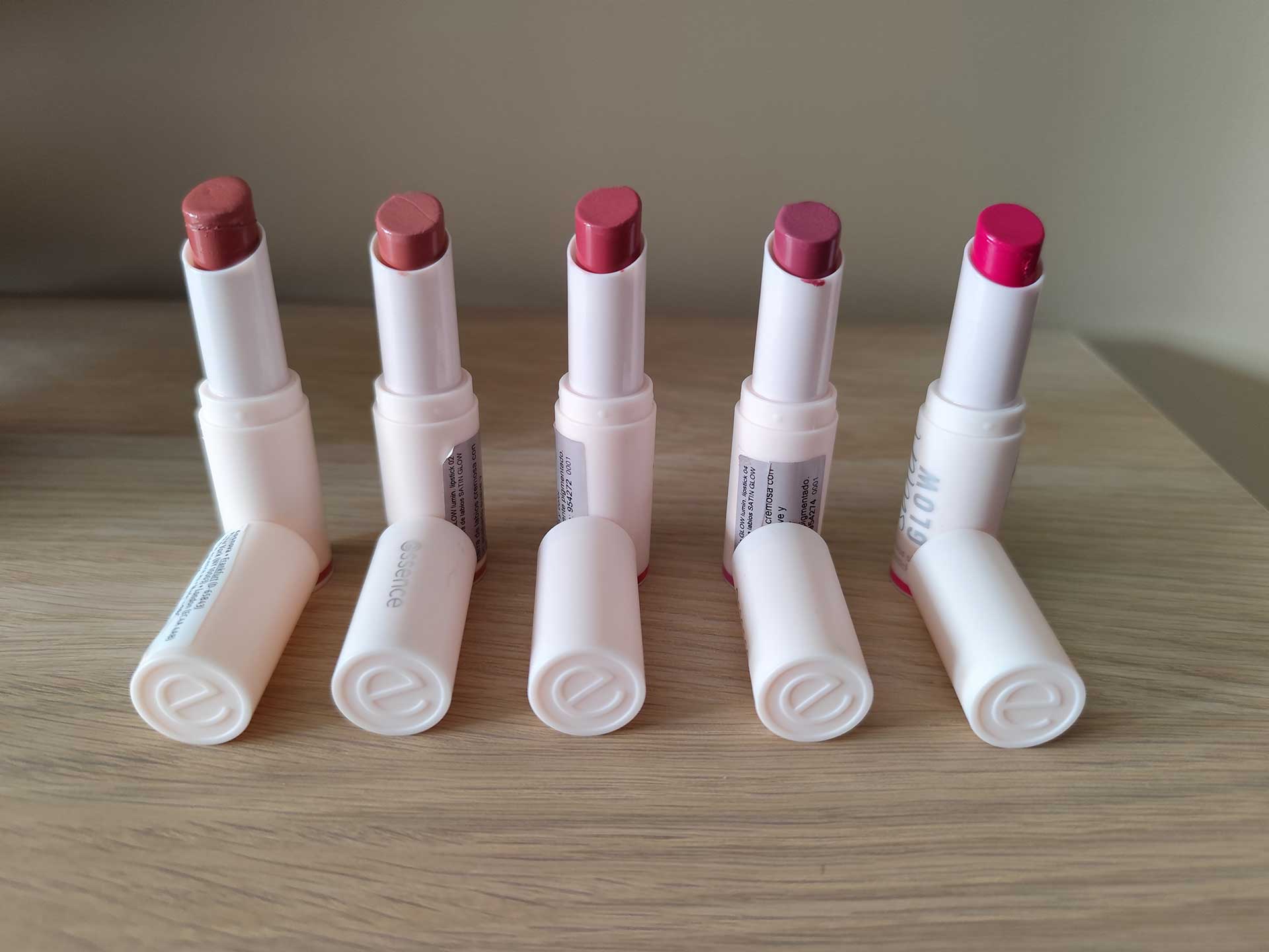 Essence - Barras de labios Satin Glow