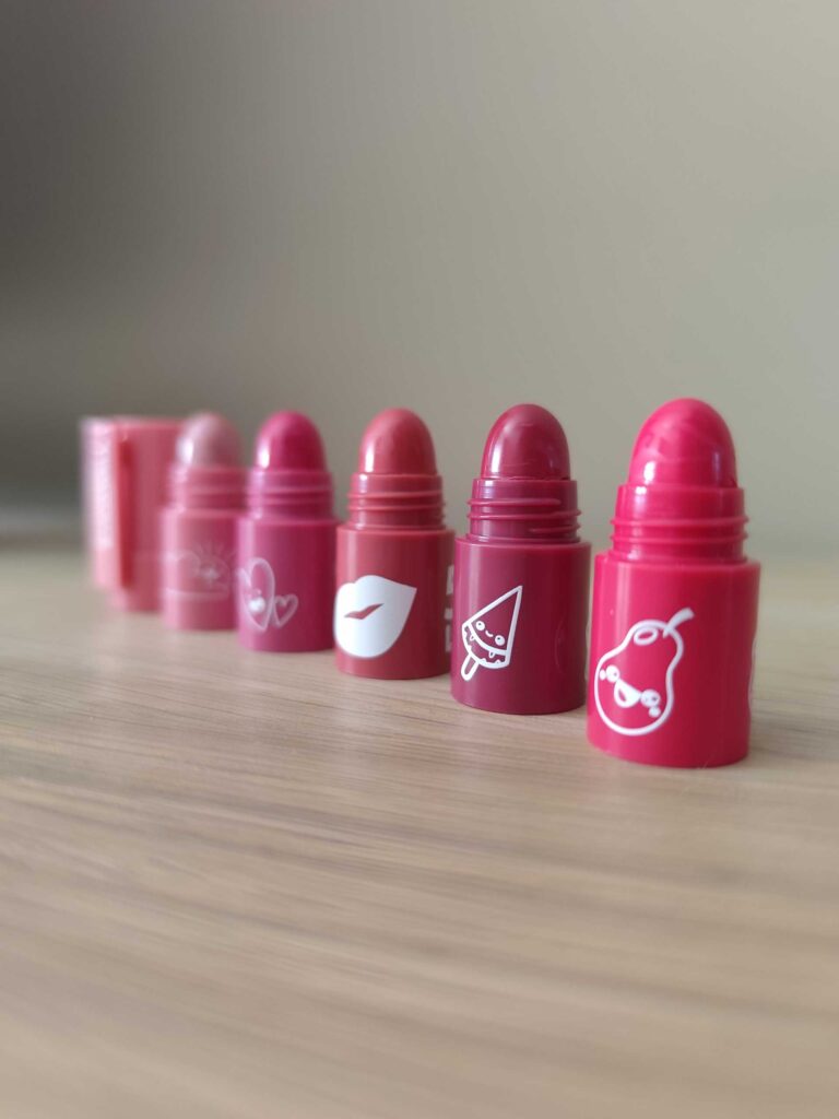 Leticia Well - Barras de labios 5 en 1 tonos rosas