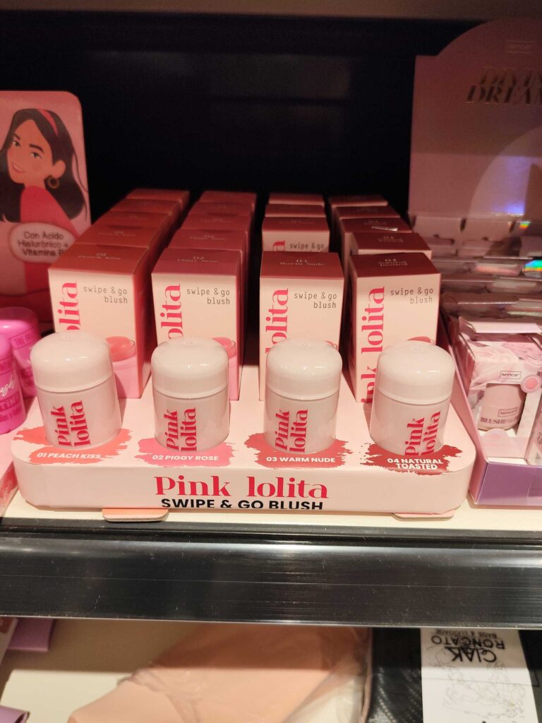 Pink Lolita - Coloretes Stick tonos