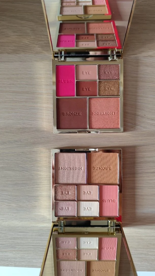🎨 Paletas de rostro True Love de Makeup Revolution 💁🏻‍♀️ (tonos claro y medio)

🤩 Tenía unas ganas enormes de hacerme con estas paletas! Eso sí, si os llaman y queréis alguna, dato económico, esperad porque:

🤑 En realidad solo quería la de tonos claros, pero a finales del año pasado vi súper rebajada (5€ en maquillalia) la de tonos medios y la cogí... Y más tarde encontré en Action la de tonos claros (a menos de 3€ 😱) y por supuesto la cogí!

🧐 Eso sí, cuando la vi y la compré amaba la de tonos claros porque es una paleta que incluye x4 sombras (2 mates y 2 satinadas), colorete, bronceador e iluminador todos en los tonos que uso siempre!!!!! Pero...... El bronceador, para mí gusto, es demasiado cálido joooooooo pero bueno...

🥰 La de tonos medios pensé que me iría demasiado oscura y como es la primera que tuve, cuando la probé usé muy muy poca cantidad y difuminé bien y casi me gusta más en general la verdad.

👝 Para mí estas paletas me parecen súper prácticas y útiles para viajes, aunque es muy difícil acertar con todos los tonos, podría decir que estas cubren casi perfectamente mis necesidades, ¡y aún más al precio al que las conseguí!

💬 ¿Qué os parecen a vosotras estas? ¿Os gustan este tipo de paletas o preferís tirar de más productos? ¡Comenta y dime!

#maquillaje #makeup #makeuprevolution #brilli #facepalette #facepalettemakeup #paletaderostro #truelove #facepalettetruelove #brillibrilli #makeuprevolutiontruelove #maquillajeparaviaje #maquillajeparaviajar