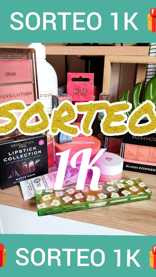 🤩🙌🏻🎁 ¡Habemus sorteo! 🎁🙌🏻🤩

😅 Se ha hecho de rogar, pero aquí está (sorry, el tiempo que tengo es el que es 🙏🏻)

🎁 Os he dejado un vídeo breve citando lo que incluye para que lo veáis mejor.

Requisitos para participar en el sorteo:
1️⃣ Seguirme en mi cuenta de IG @becauty.beauty
2️⃣ Dar like a este reel ❤️
3️⃣ Comenta nombrando a 3 personas diferentes y reales (nada de famosos, marcas, cuentas exclusivas para sorteos...). Puedes comentar varias veces, por cada comentario que añadas será una posibilidad más para ganar el sorteo, pero siempre nombrando a 3 personas diferentes ( ⚠️NO vale repetir, si la(s) persona(s) están en varios comentarios que has dejado, no será válido y serás descalificada para participar en el sorteo).

💁🏻‍♀️ ¡Así de fácil! OJO: es posible que por historias ponga algo para ganar algún extra más... 🤭

📦 El envío se realizará por Vinted: subiré un artículo y lo reservaré al usuario de la ganadora (tranquila, si, los gastos de envío corren por mi cuenta).

🇪🇦 Este sorteo es válido sólo para territorio español (islas incluidas ❤️).

📅 Tienes hasta las 23:59 h del 25/05/25 para participar, recuerda revisar que cumplas con todos los requisitos.

🍀💚 ¡Mucha suerte! 💚🍀

#sorteo #sorteoespaña #sorteodemaquillaje #w7 #sorteomaquillaje #makeup #maquillaje #ziaja #makeuprevolution #w7cosmetics #yvesrocher #yvesrocherespaña #maxandmoremakeup #maxandmore #action #actionmaquillage #actionmakeup #iheartrevolution #brillibrilli #brilli